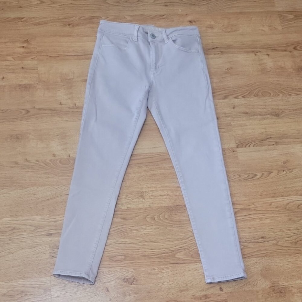 American Eagle Outfitters Light Pink Brown Jeggings Jeans Size 8